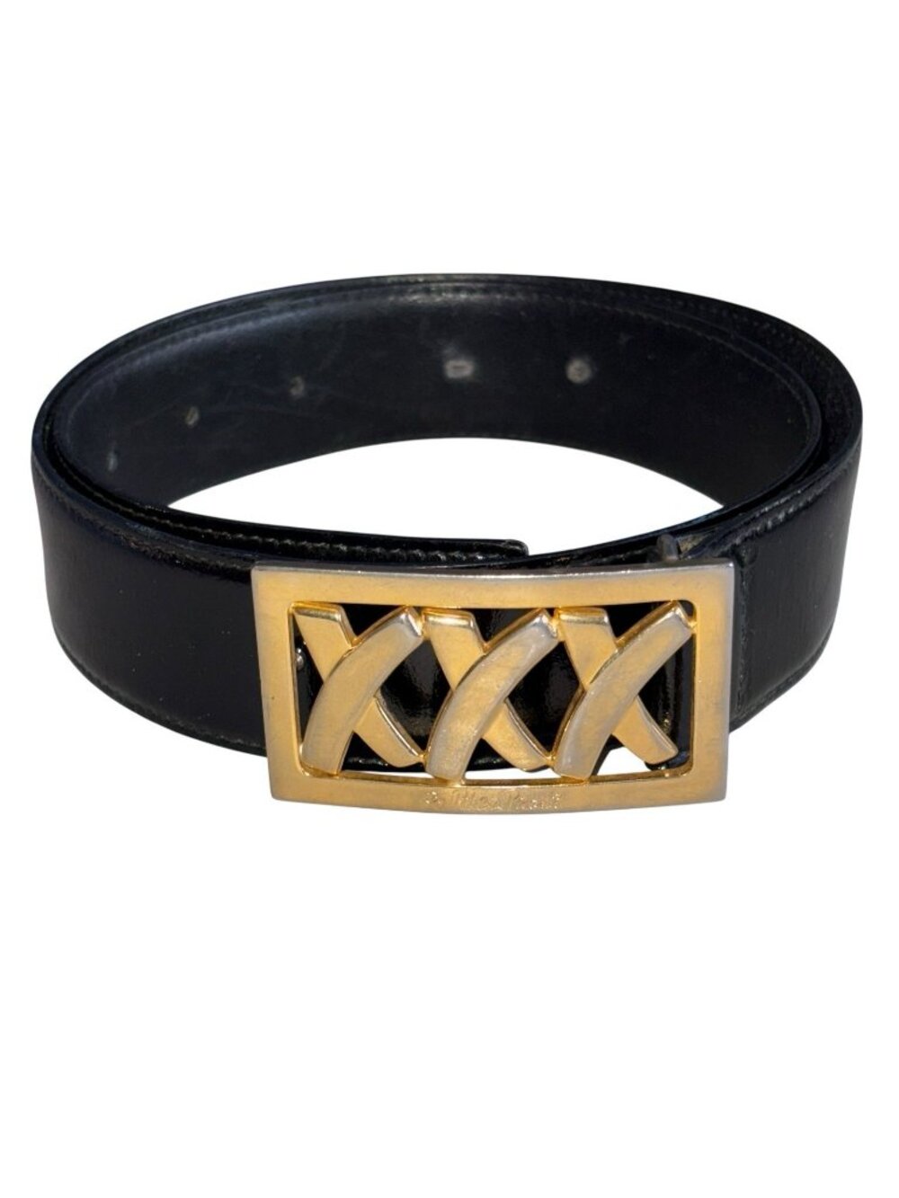 Vintage Paloma Picasso Belt XXX Women’s Sz Small S/70 Black/Gold